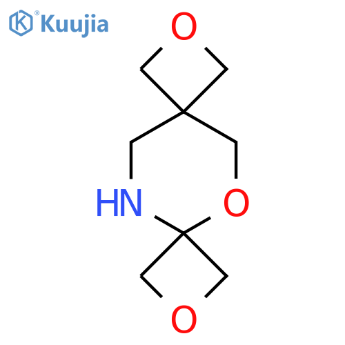 2,5,9-trioxa-12-azadispiro3.2.3^{7}.2^{4}dodecane structure