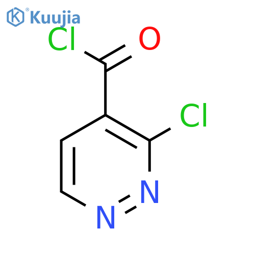 3-chloropyridazine-4-carbonyl chloride structure