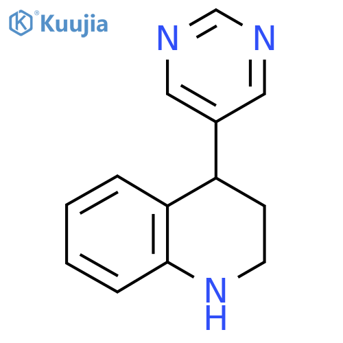 4-(pyrimidin-5-yl)-1,2,3,4-tetrahydroquinoline structure