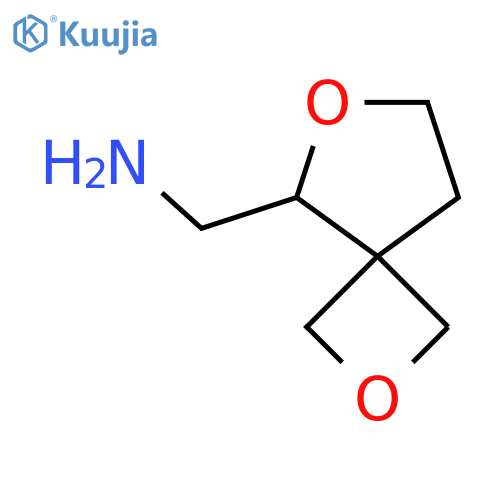 {2,6-dioxaspiro3.4octan-5-yl}methanamine structure