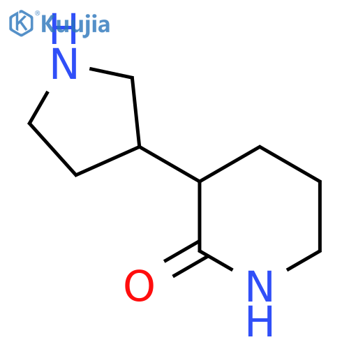 3-(pyrrolidin-3-yl)piperidin-2-one structure