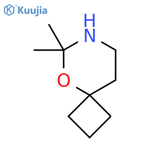 6,6-dimethyl-5-oxa-7-azaspiro3.5nonane structure