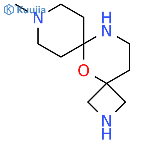 9-methyl-5-oxa-2,9,12-triazadispiro3.1.5^{6}.3^{4}tetradecane structure