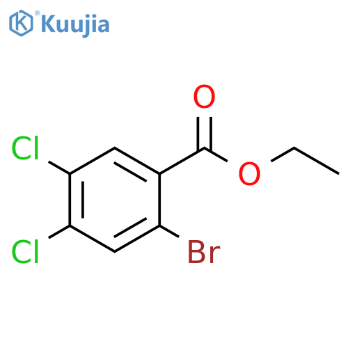 Ethyl 2-bromo-4,5-dichlorobenzoate structure