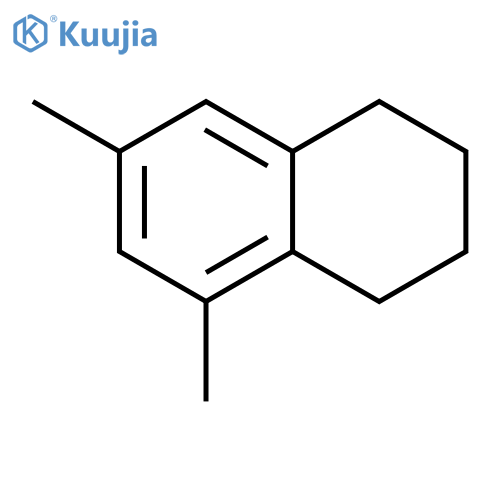 Naphthalene,1,2,3,4-tetrahydro-5,7-dimethyl- structure