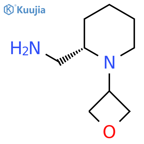 (2S)-1-(oxetan-3-yl)piperidin-2-ylmethanamine structure