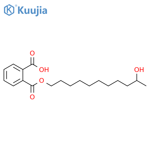 1,2-Benzenedicarboxylic Acid 1-(10-Hydroxyundecyl) Ester structure