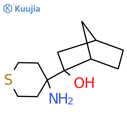 2-(4-aminothian-4-yl)bicyclo2.2.1heptan-2-ol structure