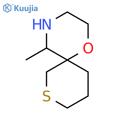 5-methyl-1-oxa-8-thia-4-azaspiro5.5undecane structure