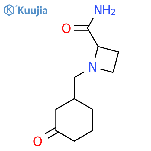 1-(3-oxocyclohexyl)methylazetidine-2-carboxamide structure