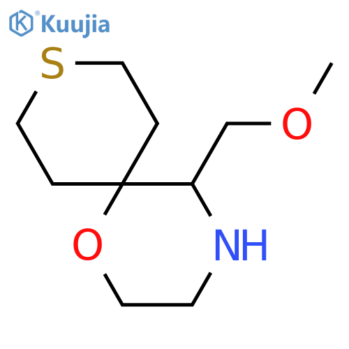 5-(methoxymethyl)-1-oxa-9-thia-4-azaspiro5.5undecane structure