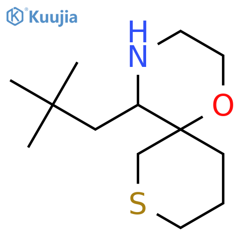 5-(2,2-dimethylpropyl)-1-oxa-8-thia-4-azaspiro5.5undecane structure