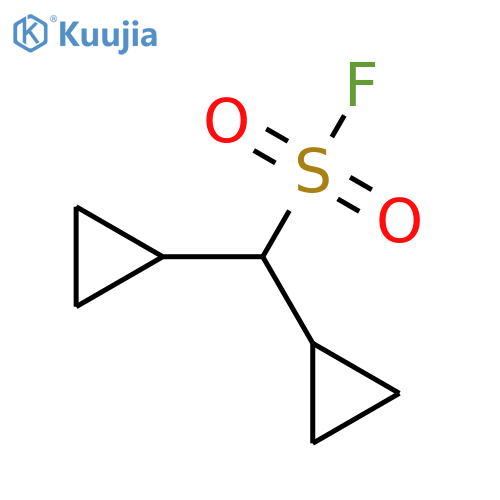 dicyclopropylmethanesulfonyl fluoride structure