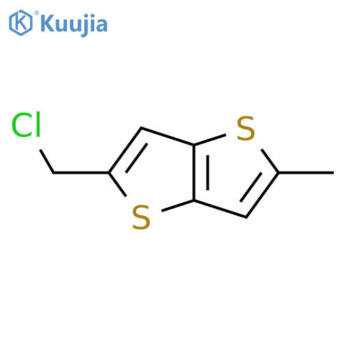 2-(chloromethyl)-5-methylthieno3,2-bthiophene structure