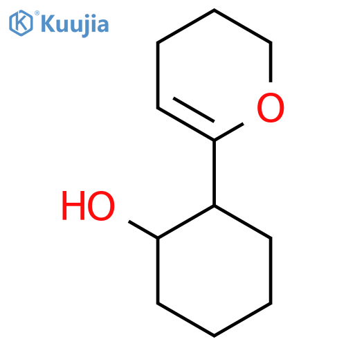 2-(3,4-dihydro-2H-pyran-6-yl)cyclohexan-1-ol structure