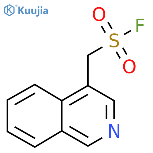 (isoquinolin-4-yl)methanesulfonyl fluoride structure