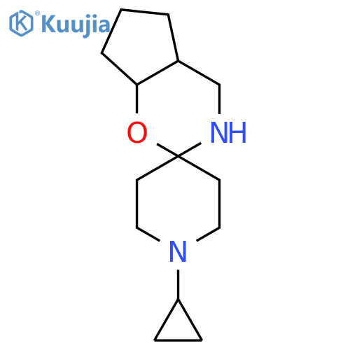 1'-cyclopropyl-hexahydro-3H-spirocyclopentae1,3oxazine-2,4'-piperidine structure