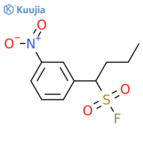 1-(3-nitrophenyl)butane-1-sulfonyl fluoride structure