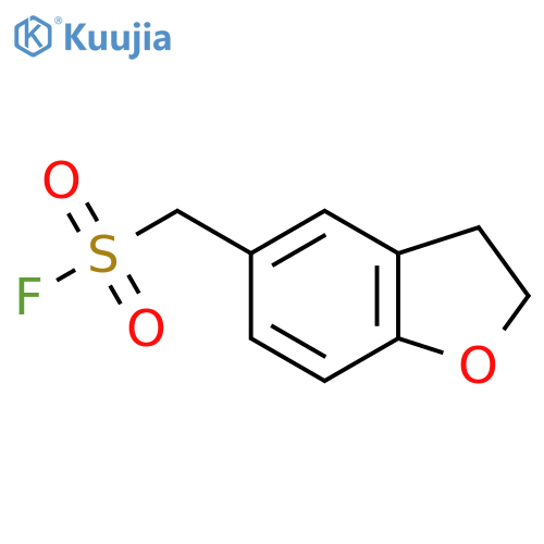 (2,3-Dihydro-1-benzofuran-5-yl)methanesulfonyl fluoride structure
