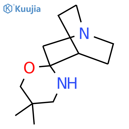 5',5'-dimethyl-4-azaspirobicyclo2.2.2octane-2,2'-1,3oxazinane structure