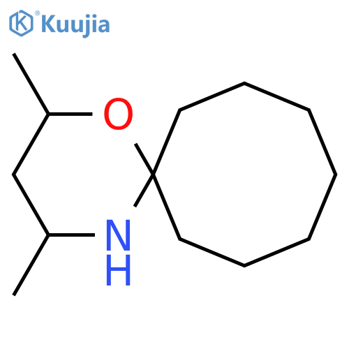 2,4-dimethyl-1-oxa-5-azaspiro5.7tridecane structure