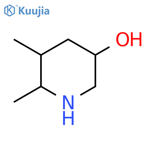 5,6-Dimethylpiperidin-3-ol structure