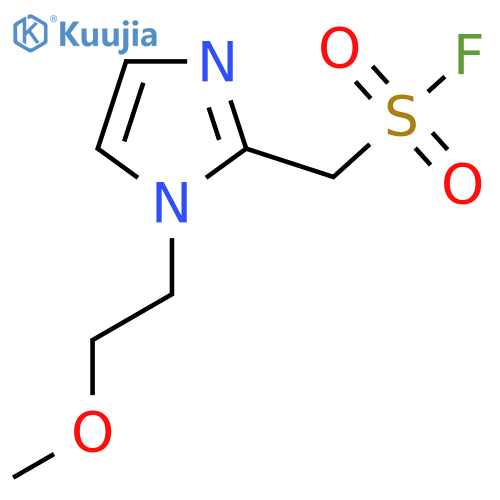 1-(2-methoxyethyl)-1H-imidazol-2-ylmethanesulfonyl fluoride structure