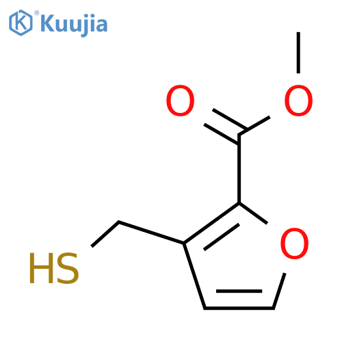methyl 3-(sulfanylmethyl)furan-2-carboxylate structure