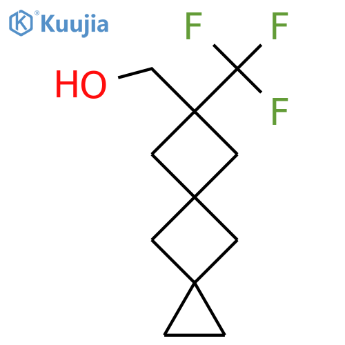7-(trifluoromethyl)dispiro2.1.3^{5}.1^{3}nonan-7-ylmethanol structure