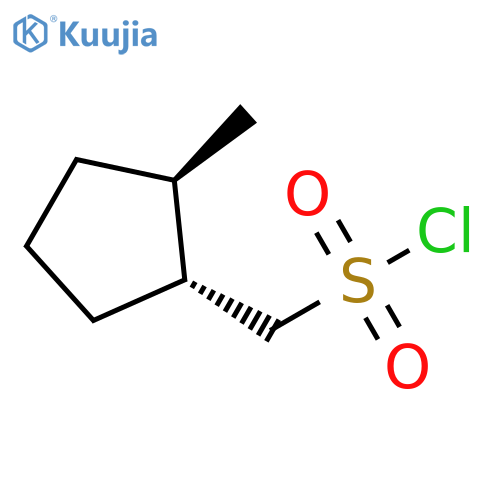 rac-(1R,2R)-2-methylcyclopentylmethanesulfonyl chloride, trans structure