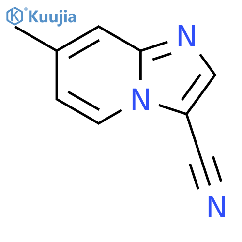 Imidazo[1,2-a]pyridine-3-carbonitrile,7-methyl- structure