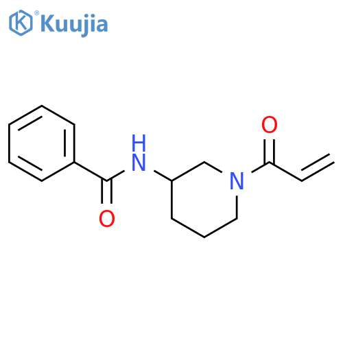 N-[1-(1-Oxo-2-propen-1-yl)-3-piperidinyl]benzamide structure