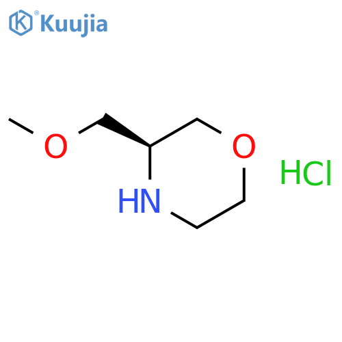 (S)-3-(Methoxymethyl)-morpholine HCl structure