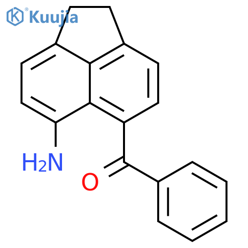 Methanone, (6-amino-1,2-dihydro-5-acenaphthylenyl)phenyl- structure