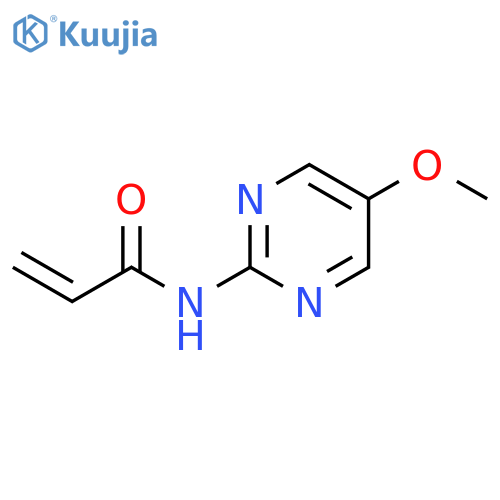 N-(5-Methoxy-2-pyrimidinyl)-2-propenamide structure