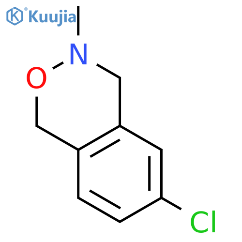 6-chloro-3-methyl-3,4-dihydro-1H-2,3-benzoxazine structure