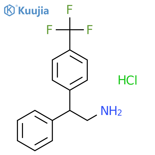 2-4-(Trifluoromethyl)Phenyl-2-Phenylethylamine Hydrochloride structure