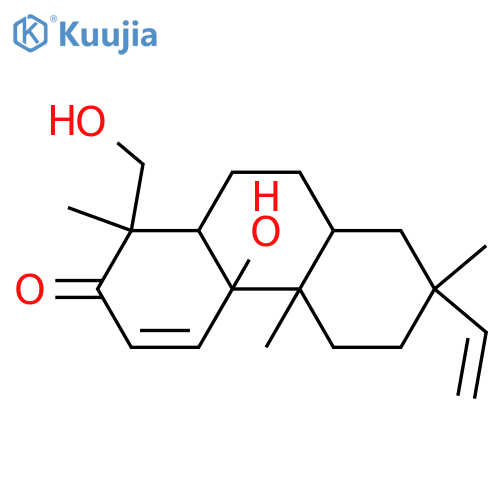 10,18-Dihydroxy-1,15-rosadien-3-one; (ent-10α)-form structure