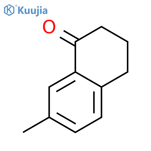 7-methyl-1,2,3,4-tetrahydronaphthalen-1-one structure