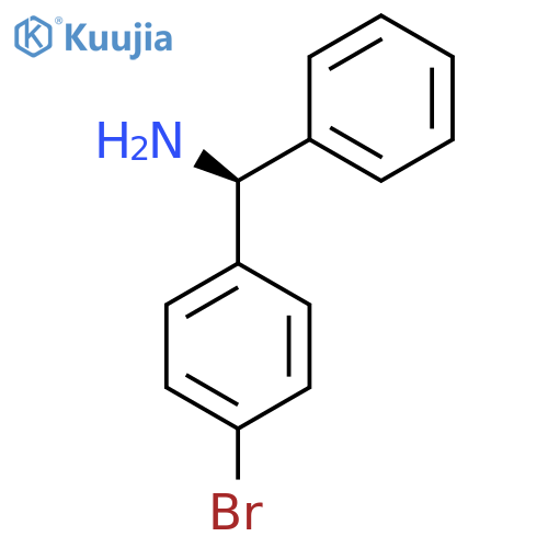 (S)-(4-Bromophenyl)(phenyl)methanamine structure