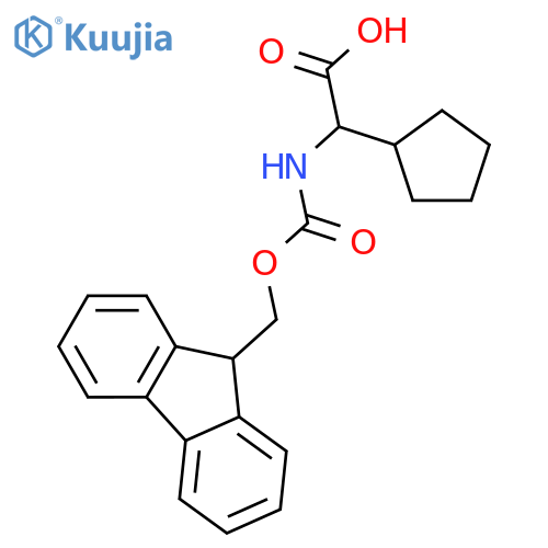 Fmoc-Cpg-OH structure