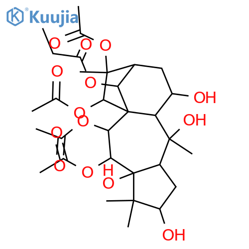 3,5,6,7,10,11,14,15,16-Grayanotoxanenonol; (1α,3β,5β,6β,7α,10α,11α,14β,15α,16α)-form, 14-Propanoyl, 6,7,15,16-tetra-Ac structure
