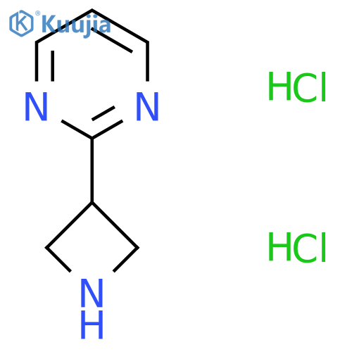 2-(azetidin-3-yl)pyrimidine dihydrochloride structure