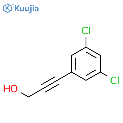2-Propyn-1-ol, 3-(3,5-dichlorophenyl)- structure