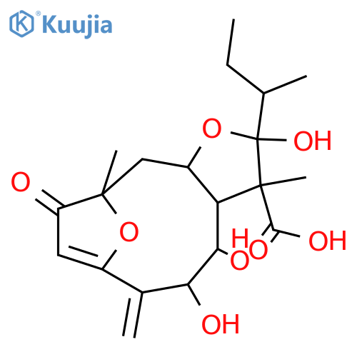 Eremantholide B; Δ4(15)-Isomer, 5β-hydroxy, 12,6-hydroxyacid structure