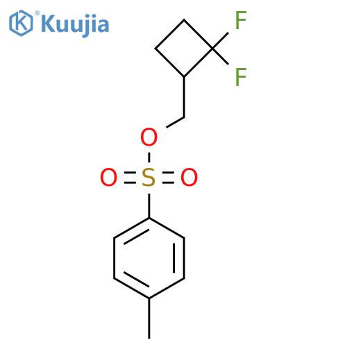 (2,2-Difluorocyclobutyl)methyl 4-methylbenzenesulfonate structure
