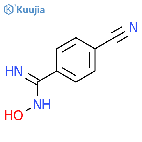 Benzenecarboximidamide,4-cyano-N-hydroxy- structure