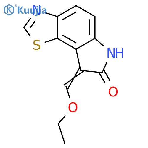 (Z)-8-(Ethoxymethylene)-6H-thiazolo[5,4-e]indol-7(8H)-one structure