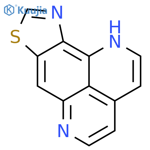 1H-Benzothiazolo[4,5,6-ij][2,7]naphthyridine(9CI) structure