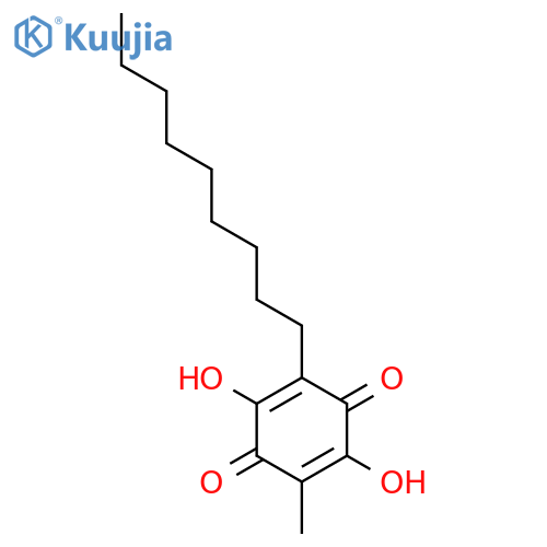 2,5-Cyclohexadiene-1,4-dione,2,5-dihydroxy-3-methyl-6-nonyl- structure